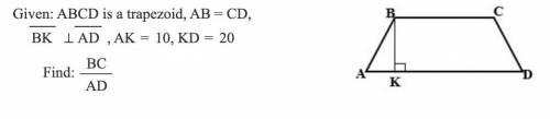 Solve this equation
BC/AD = ?