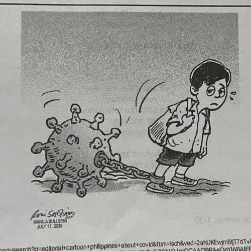 1. Based on your understanding, what does the editorial cartoon wants to tell? (Explain in 2-3 sent