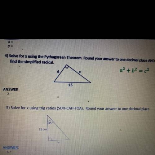 Please help me with this test I’m so bad at math