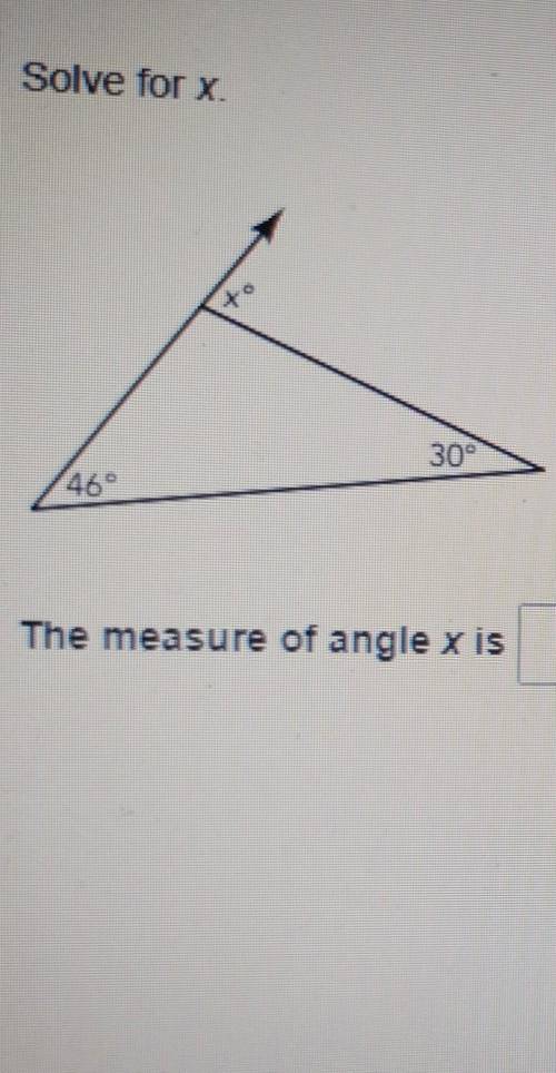 Please help me solve for X​