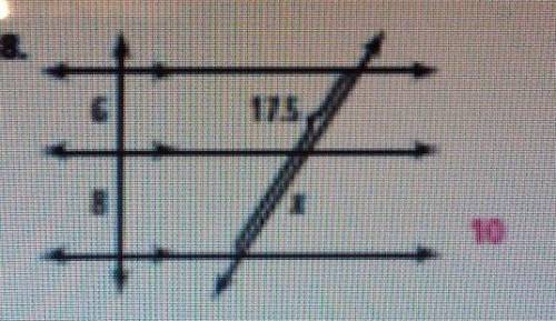 13 POINTS!! Please help tysm :) image is attached (sorry about the quality); find the value of x. t
