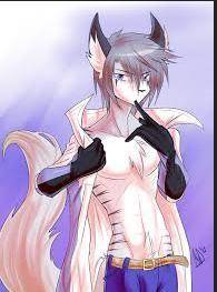 who wanna do a furry rp with me john,17 in wolf years is 25,bisexual,is very handsome and changes f