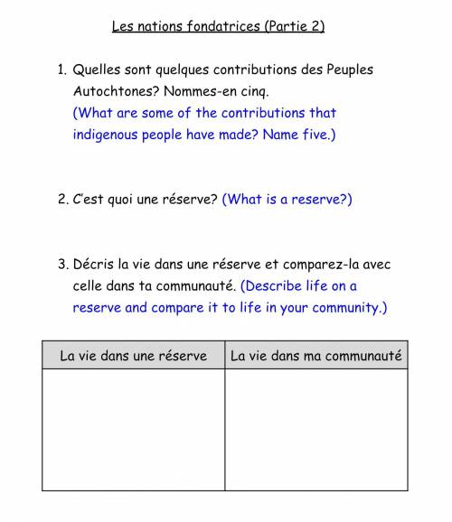 Please help me with canadian social studies