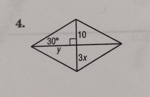 Find x and y the parallelogram. I also need to find out how to do it as well.​