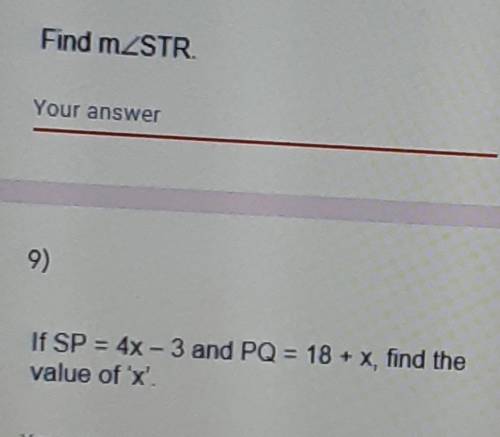 Find M STR?Find the value of x? who can help me please? ​
