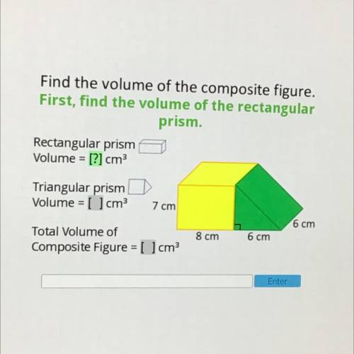 What is the volume to the composite figure.