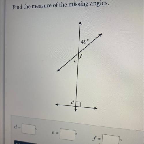 Find the measure of missing angles HURRRYYY