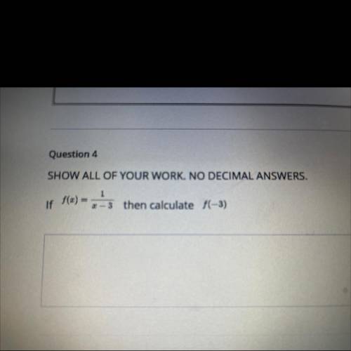 Fast please tell me the answer with work
