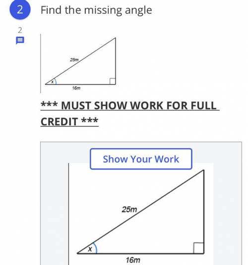 Find the missing angle please help