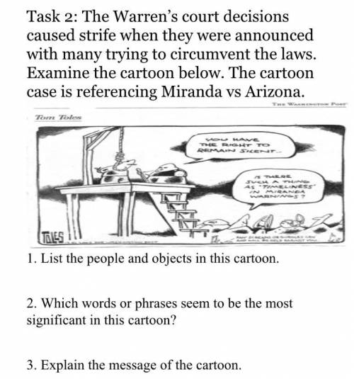 Anybody good at political cartoon in history & wanna help me out with #1-3?
