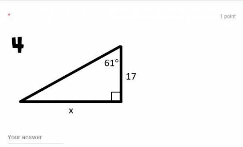 Triangle Ratios (Sides) 
Find the value of c. Round to the nearest tenth!