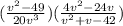 (\frac{v^2-49}{20v^3} )(\frac{4v^2-24v}{v^2+v-42} )