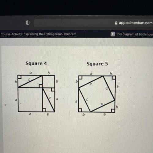50 POINTS !!

Part B - Using squares 1, 2, and 3, and eight copies of the original triangle, you c