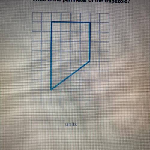 What is the perimeter of the trapezoid￼