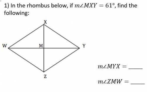 HELP DUE IN 30 MINS!
m∠MYX =?? degrees
° m∠ZMW =?? degrees