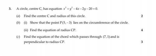 Maths help please part b &c