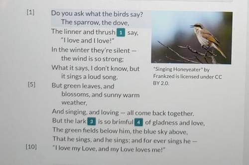 How does the question in line 1 contribute to the overall meaning of this poem?

(At least 4 sente