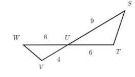 Are the two triangles similar? How do you know (What Theorem)?
