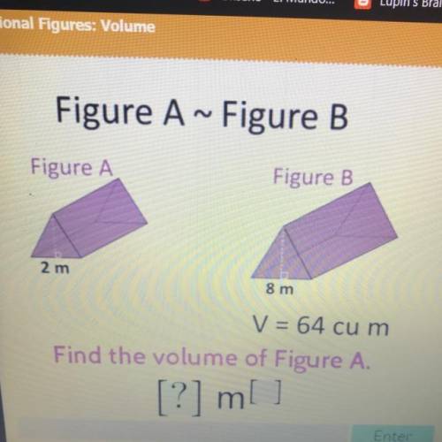 Figure A ~ Figure B
Find the volume of Figure A