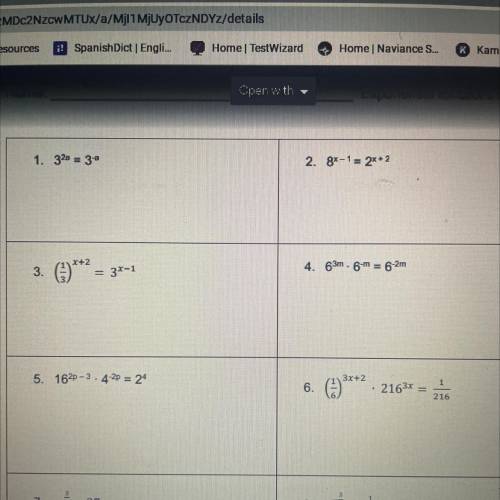 How do these problems and I need the work asap