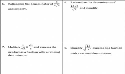 I need help with these questions, please show the work too