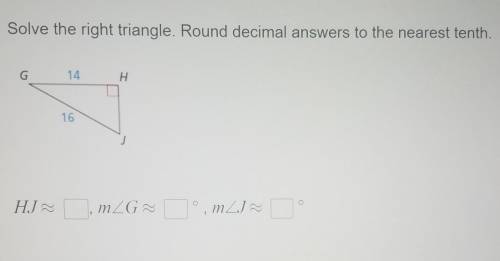 Solve the right triangle. Round decimal answers to the nearest tenth. Y Z 3 9 Х YZM ,mZX^ [°,mZZ =