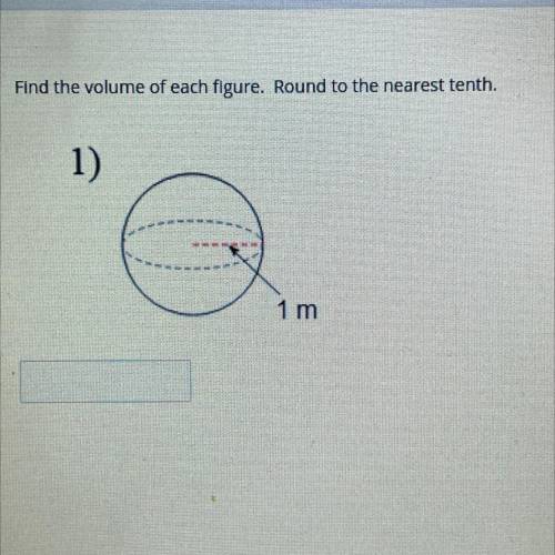 I need help finding the volume and rounding it to the nearest 10 pls help!!