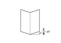A mirror is made of two congruent parallelograms as shown in the diagram. The parallelograms have a