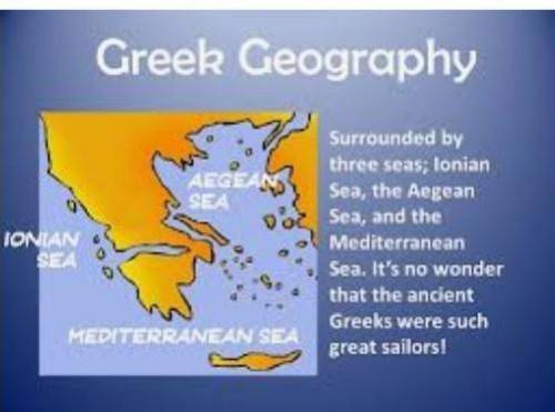 What is geography of ancient greece​
