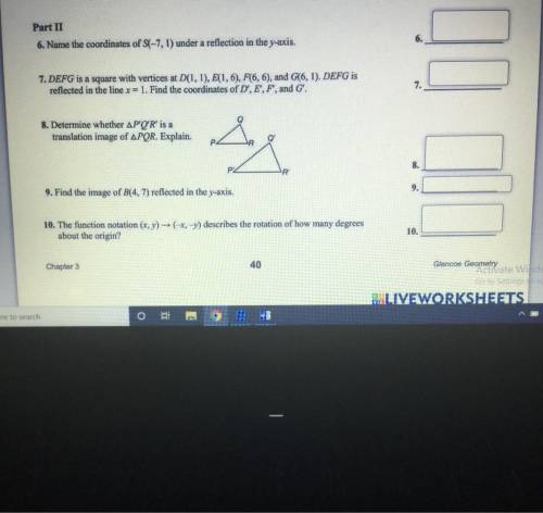 I need help quick a only 5 problems