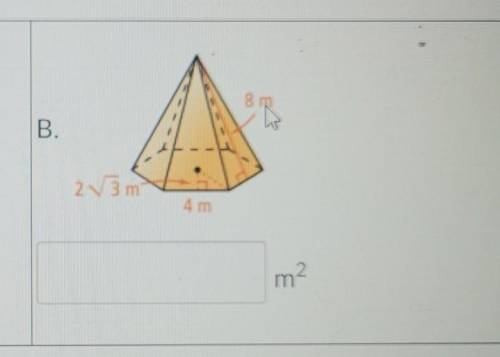 Looking for B on this problem, I need to find the answer in terms of pi, and I can't seem to figure