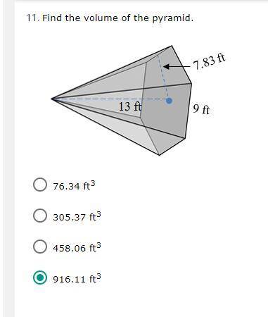 Help pls geometry volume