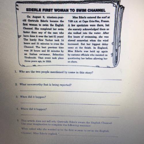 I did answer these questions but I'm confused at 2, 4, and 5. Can you maybe help me with it? Thank