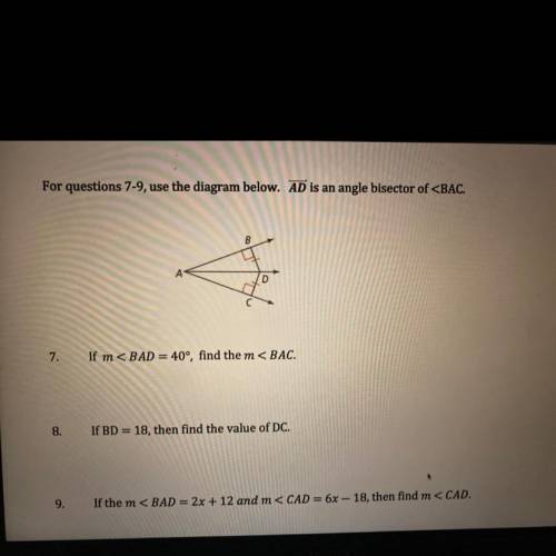 I need help on #9 
Only #9