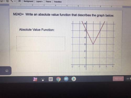 Someone help me out this test!

What’s the absolute value function? 
And can someone explain to me