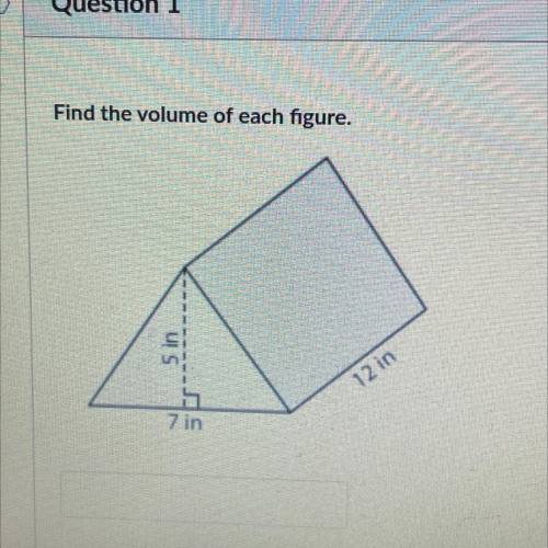 Find the figure of the volume