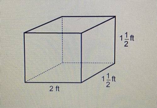 What is the volume of the prism?

Enter your answer in the box as a mixed number in simplest form.