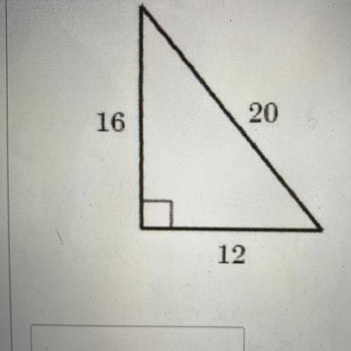 (PLEASE ASAP)
Find the area of the triangle