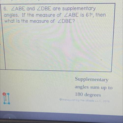 What is the measure of DBE?
