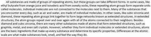 PLZ HELP! WILL GIVE BRAINLIEST, 5 STARS, AND A THANKS!!

How do the types and numbers of atoms tha