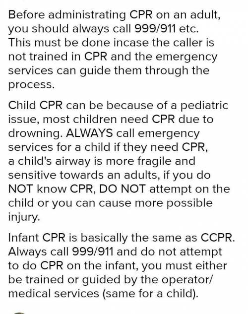 In this section, you learned basic CPR skills. Use the information you learned to create a brochure
