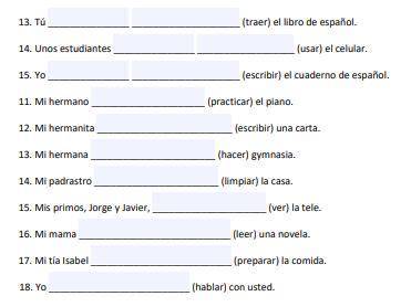 Spanish speakers needed, the images of the direction and questions are attached below in separate i