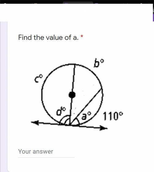 Find the value of A in the following problem