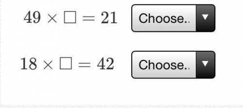 Will the fraction 
3/7
make each equation true? Choose Yes or No.