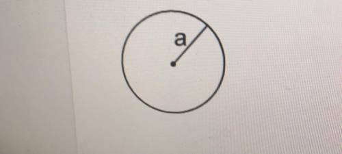 If a = 31, what is the circumference of the circle? (Round to one decimal place.)

Now, what is th