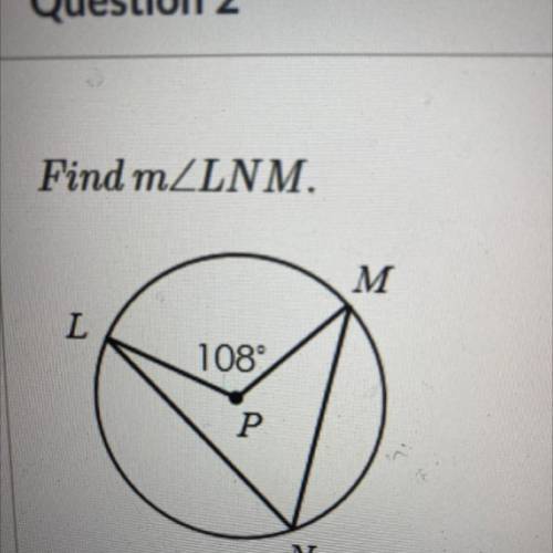 Find mZLNM.
M
L
1089
P
N