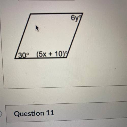 Solve for x and y help me !