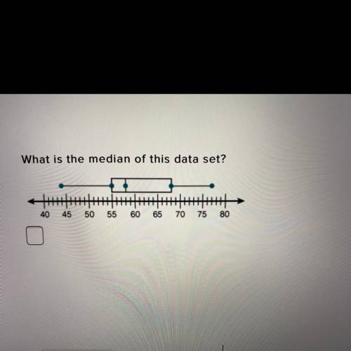 What is the median of this data set? 
Help