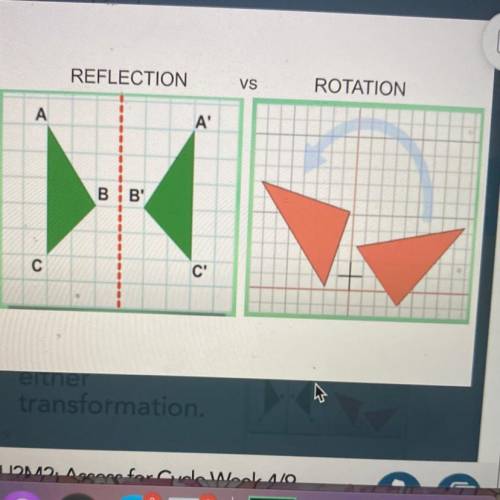 What are 3 differences and 3 similarities about these two image. (Geometry )