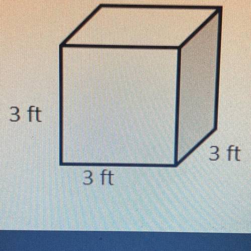 Find the surface area of the following figure with the given dimension